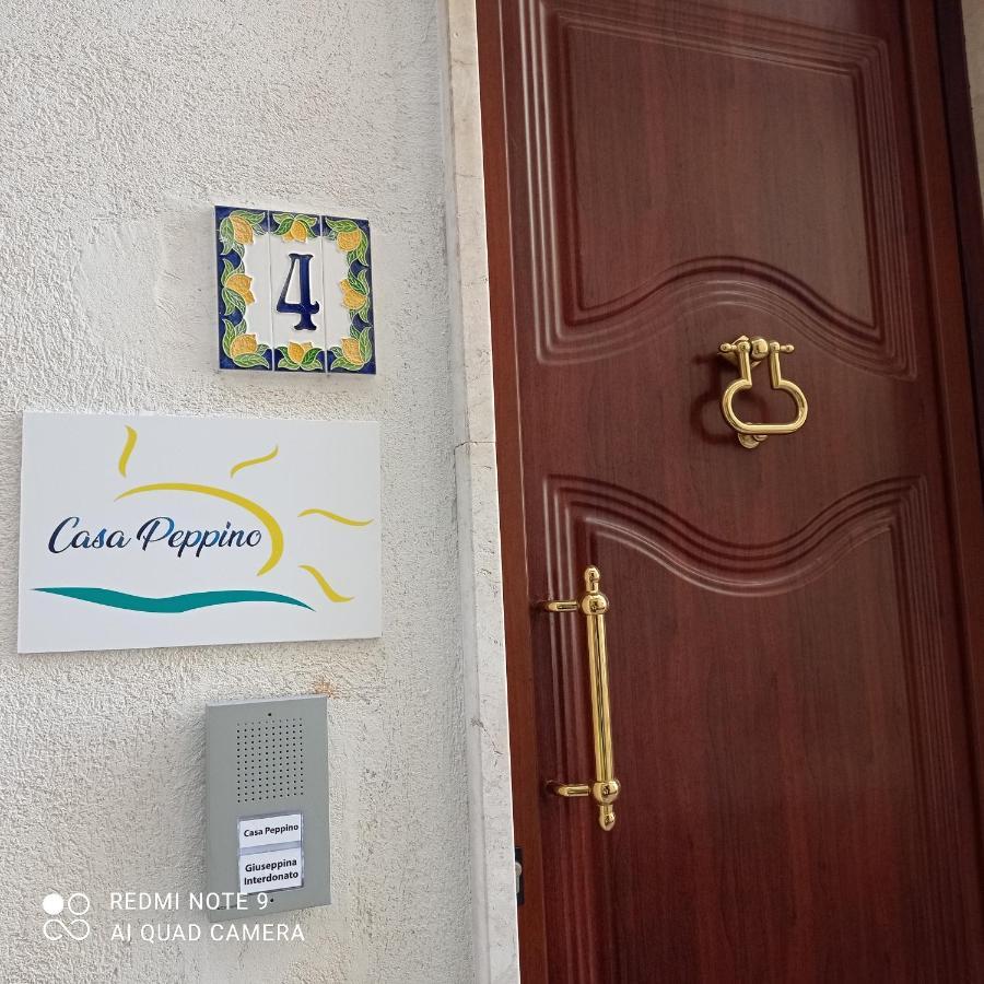 Apartmán Casa Peppino Letojanni Exteriér fotografie